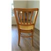 Image 3 : (2) Chairs (solid wood) - 33"H + 35"H
