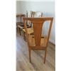 Image 3 : (3) Chairs (solid wood) - 36-38"H