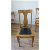 Image 8 : (3) Chairs (solid wood) - 36-38"H