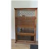 Image 1 : Lawyers Bookcase (OAK) - 36W 14D 60H (door stops only on door of bottom shelf)
