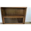 Image 3 : Lawyers Bookcase (OAK) - 36W 14D 60H (door stops only on door of bottom shelf)