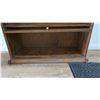 Image 4 : Lawyers Bookcase (OAK) - 36W 14D 60H (door stops only on door of bottom shelf)