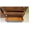 Image 5 : 5-drawer dresser (solid wood) - comes with key - 32W 20D 46H (drawers slide freely)