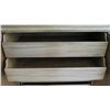 Image 8 : Armoire (Walnut) on castors - 38W 22D 53H (drawers slide freely)