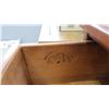 Image 2 : 3-drawer dresser (solid wood) - 37W 17D 34H (drawers slide freely)