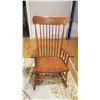 Image 1 : Wood rocking chair - 22"