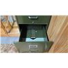 Image 5 : 3-drawer metal file cabinet - 18W 28D 42H