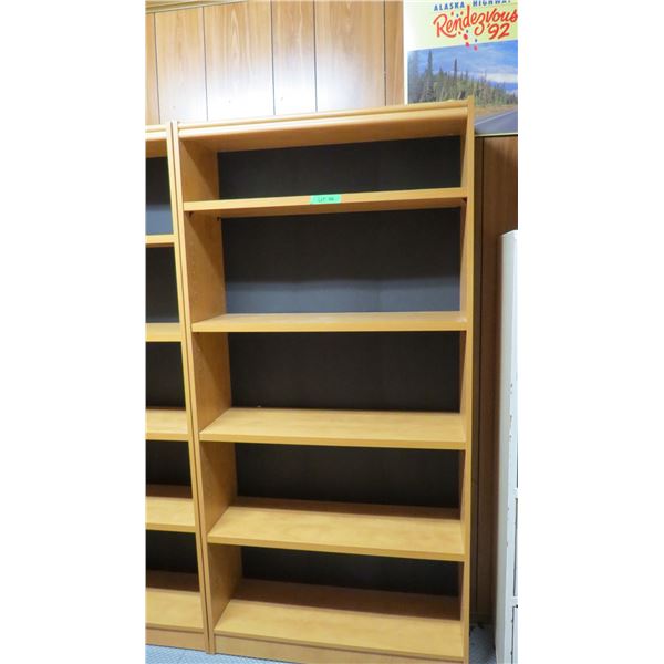 Book shelf with adjustable shelves - 36W 12D 72H