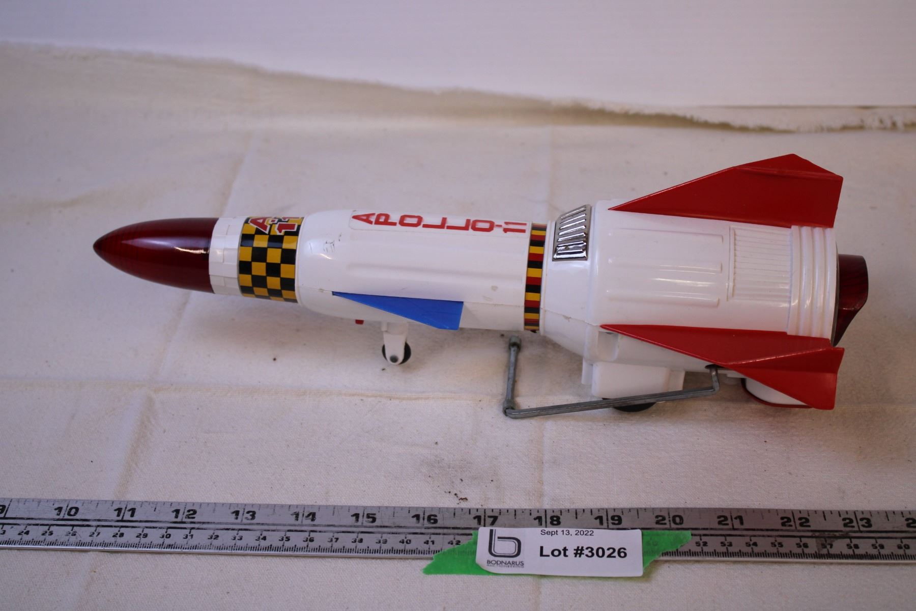 Toy Apollo 11 Rocket - Bodnarus Auctioneering