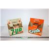 Image 1 : 7up + Crush cardboard carry boxes