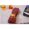 Image 5 : (8) Toys (including 2 Vintage Toy Trucks)
