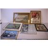 Image 1 : (4) Framed Prints +(2) Framed Advertisements