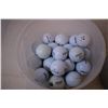Image 2 : Pail of Golf Balls & Pail of Pucks