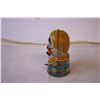 Image 2 : Antique J.Chein & co. Tin Clown Coin Bank (Missing Stopper)