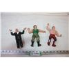 Image 1 : (3) LJN Rubber Wrestlers (Mean Gene, Davey Boy, Corporal Kirchner)