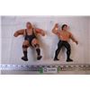 Image 1 : (2) LJN Rubber Wrestlers (King Kong Bundy, Ricky Steamboat)