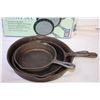 Image 2 : (3) American Camper Cast Iron Skillets
