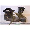 Image 1 : Steel Toe Caterpillar Work Boots (Size 11 Mens)