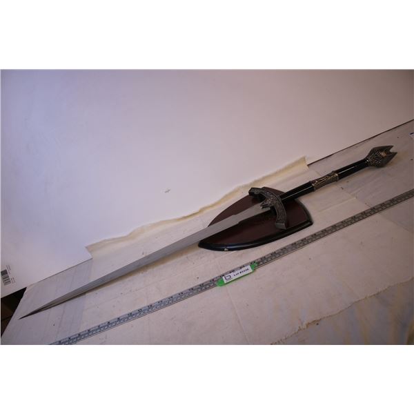 Sword and Wall Mount Bodnarus Auctioneering