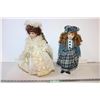 Image 1 : (2) Porcelain Dolls