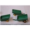 Image 3 : Lesney Matchbox Tractor + (4) Trailers