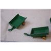 Image 4 : Lesney Matchbox Tractor + (4) Trailers