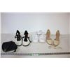 Image 1 : Curling Shoes (No Size) + (2) Pairs of Sandals (Size 10)