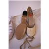 Image 6 : Curling Shoes (No Size) + (2) Pairs of Sandals (Size 10)