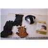 Image 1 : Headphones, (2) Pairs of Gloves, Sinus Relief Pack