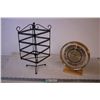 Image 1 : Jewellery Rack + World Clock