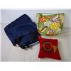 Image 3 : Large blue sports equipment bag, bunch of cloth shopping bags,pillow