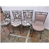 Image 1 : *4X THE BID PRICE - Wrought iron chairs