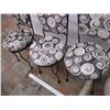 Image 4 : *4X THE BID PRICE - Wrought iron chairs