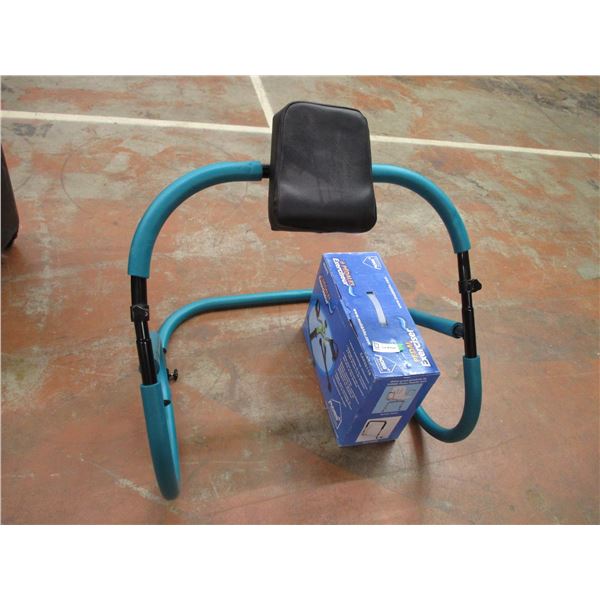 *Pedal exerciser + ab rocker exerciser - Bodnarus Auctioneering