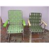 Image 1 : *(2) Lawn chairs (1) rocker style