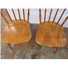 Image 2 : *(2) Wooden chairs