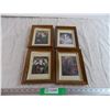 Image 1 : (4) Wooden Photo frames