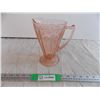 Image 1 : Light Pink Glass pitcher