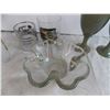 Image 3 : Assorted Candle Holders + Glass dish