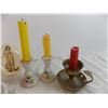 Image 2 : Candle Holders with candles and Blue boy display