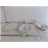 Image 1 : Corning ware Dish with other assorted platters