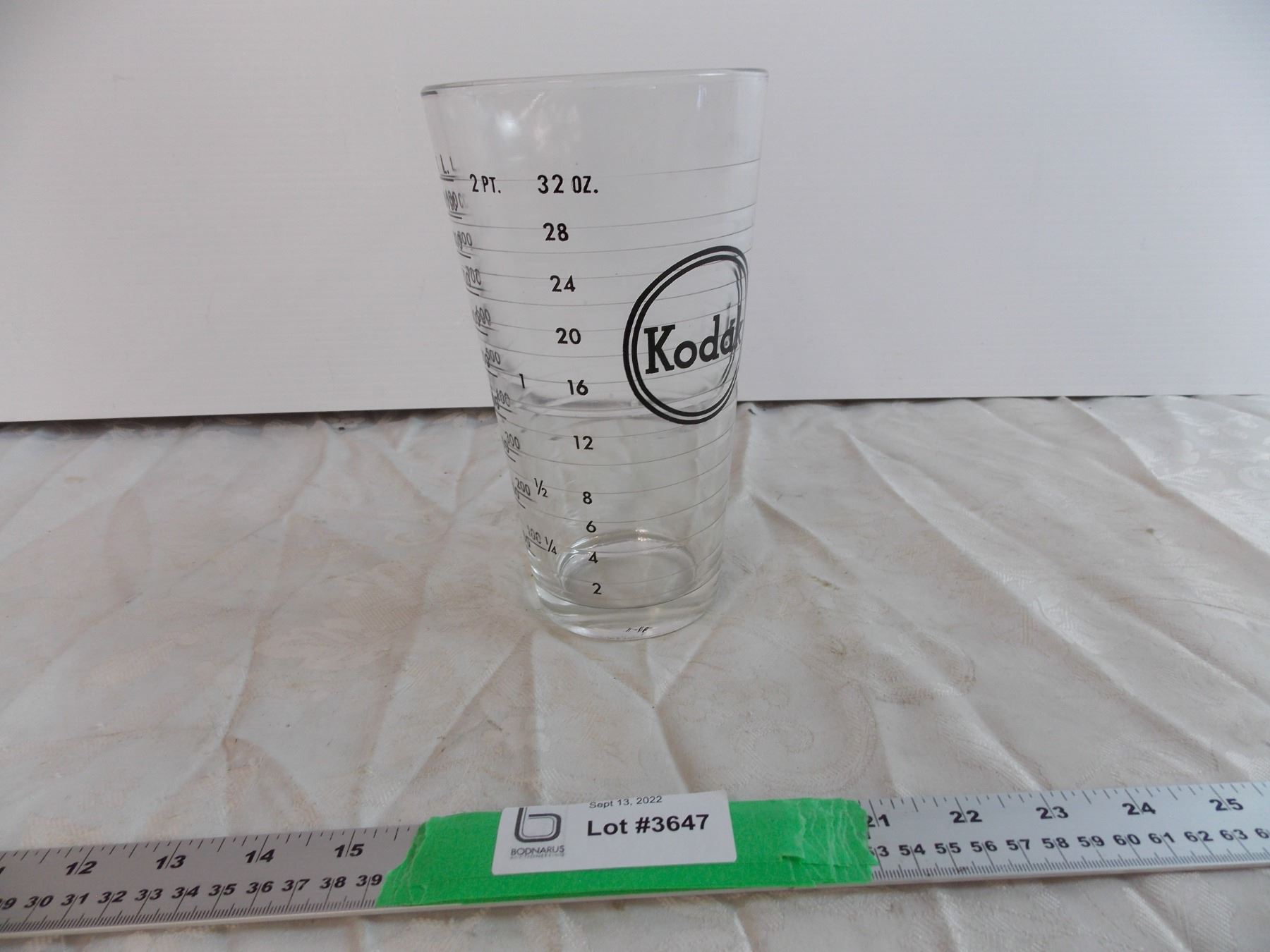 Kodak Glass measuring pitcher