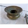 Image 3 : Brass pot + Iron Holder