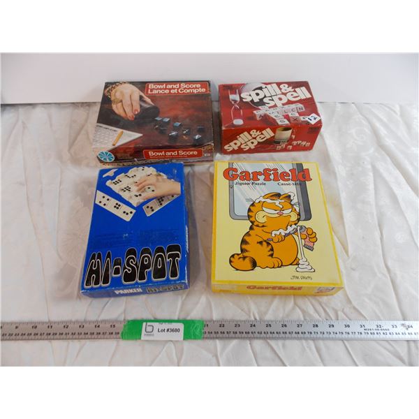 (4) Vintage Board Games Bodnarus Auctioneering