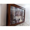 Image 2 : Framed wolf 3D wall art