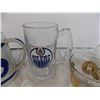 Image 3 : Assorted Steins and Crystal glass shot set