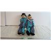 Image 1 : Twin Clown Dolls - Happy and Sad