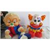 Image 2 : (4) Assorted Clown Dolls