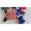 Image 4 : (4) Assorted Clown Dolls