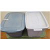 Image 2 : *(3) Storage Containers